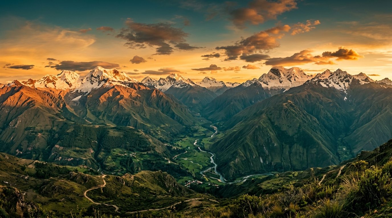 Panorama andino Chile